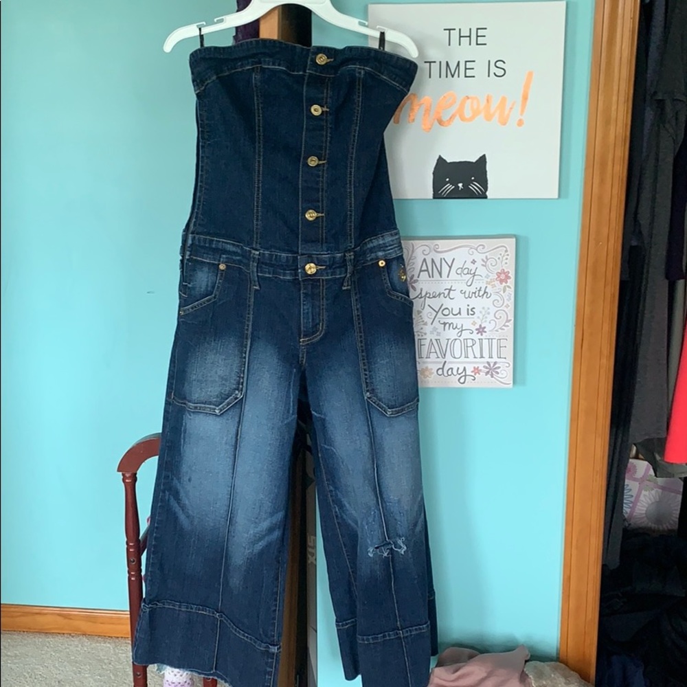 Jean jumpsuit